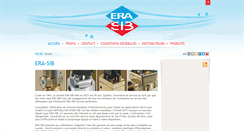 Desktop Screenshot of era-sib.com
